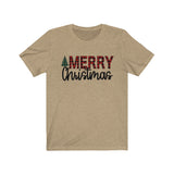 Merry Christmas T-shirt/ Bella + Canvas Unisex Short Sleeve Tee