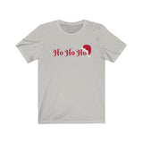 Ho Ho Ho Christmas Shirt - Bella +Canvas Unisex Jersey Short Sleeve Tee