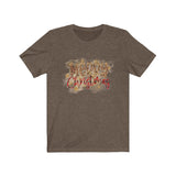 Cheetah Merry Christmas - Unisex Jersey Short Sleeve Tee