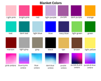 Personalized Blanket, Personalized Blanket for Kids, Personalized Blanket for Baby, Personalized Dance Blanket, Personalized Sports Blanket