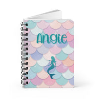 Personalized Kids Notebooks/ Personalized Notebooks/Dinosaur Notebook/ Space Notebook/Mermaid Notebook